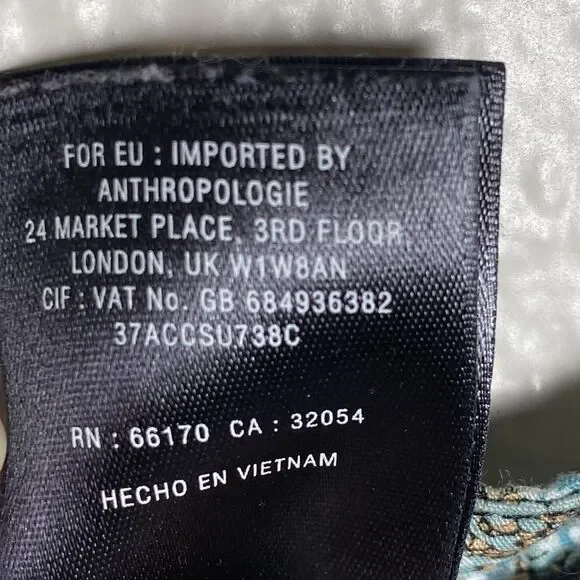 Anthropologie 9-H15 STCL Sz S Long Sleeve Knit Top Black White Striped Boat Neck - Picture 11 of 11